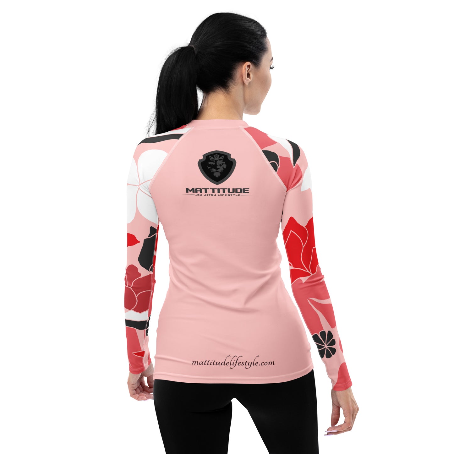 Women's Beautifully Violent Rash Guard