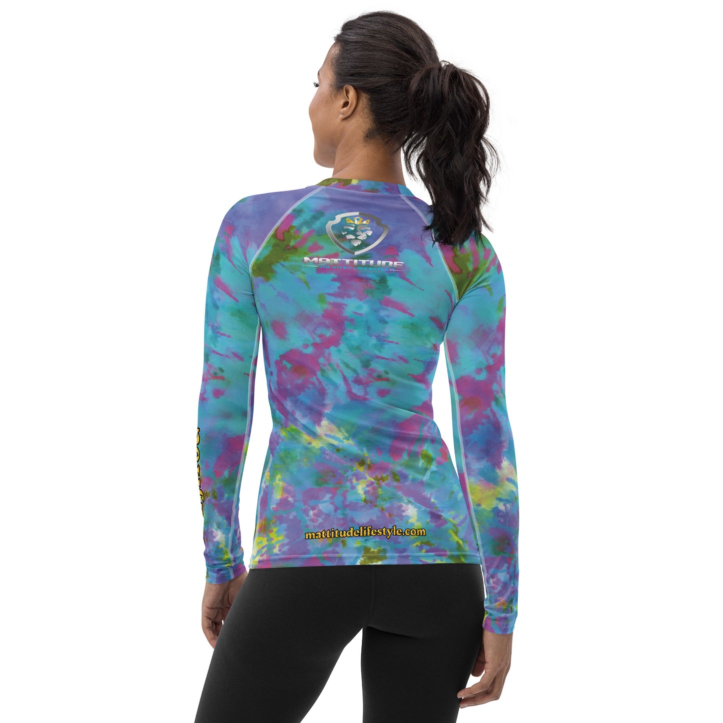 Women's Peace, Love & Jiu Jitsu Rash Guard