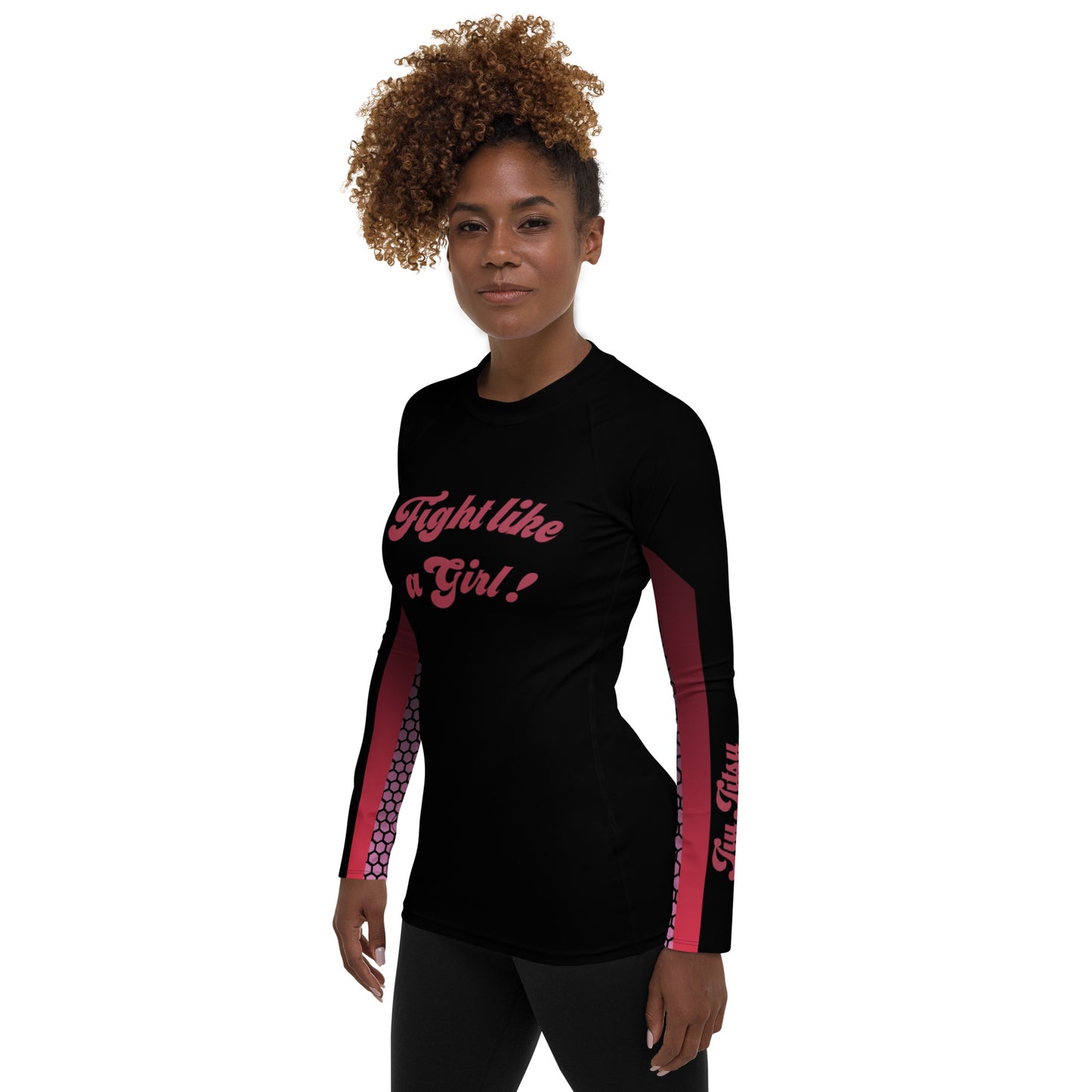 Women's Fight Like a Girl! Rash Guard
