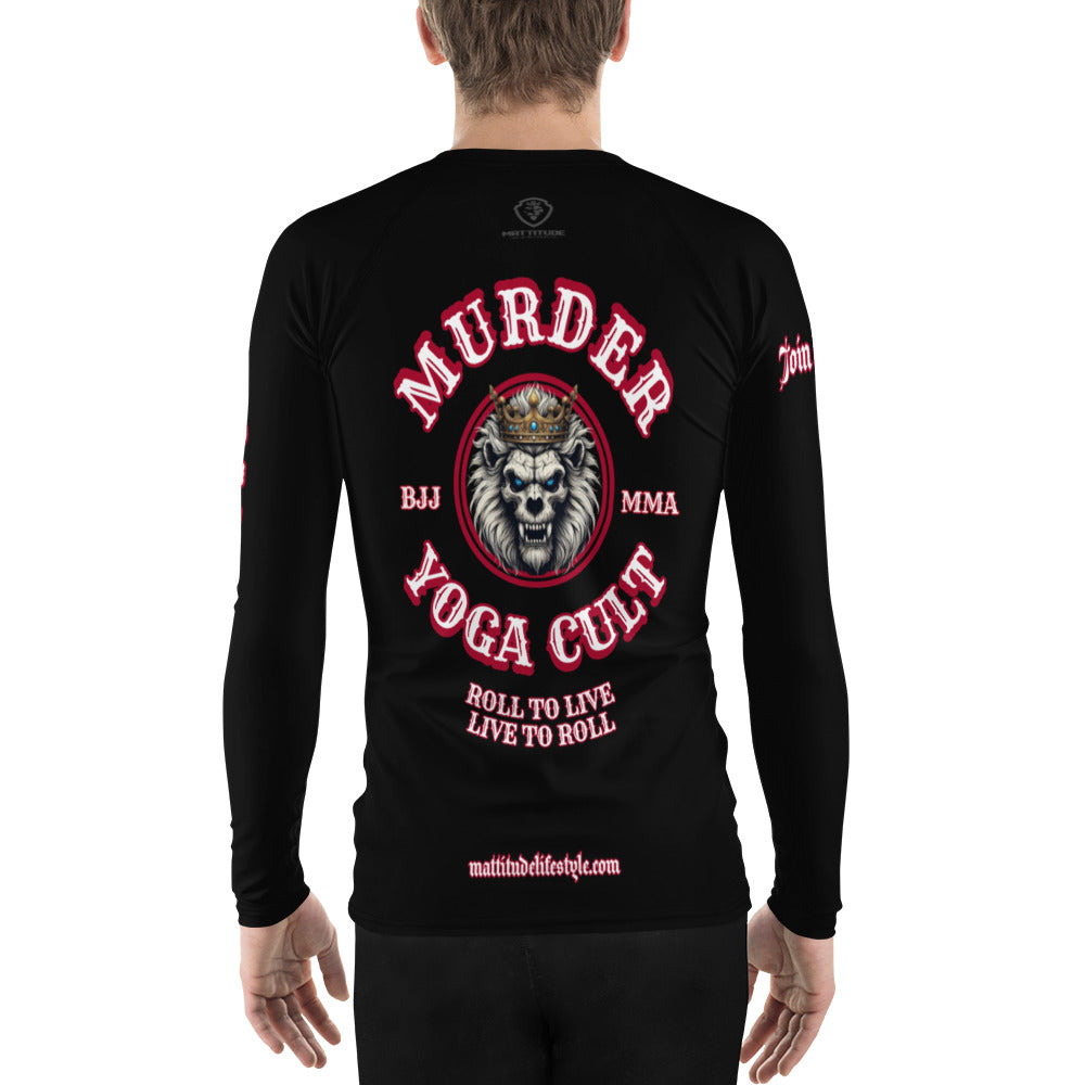 Murder Yoga Cult Rash Guard