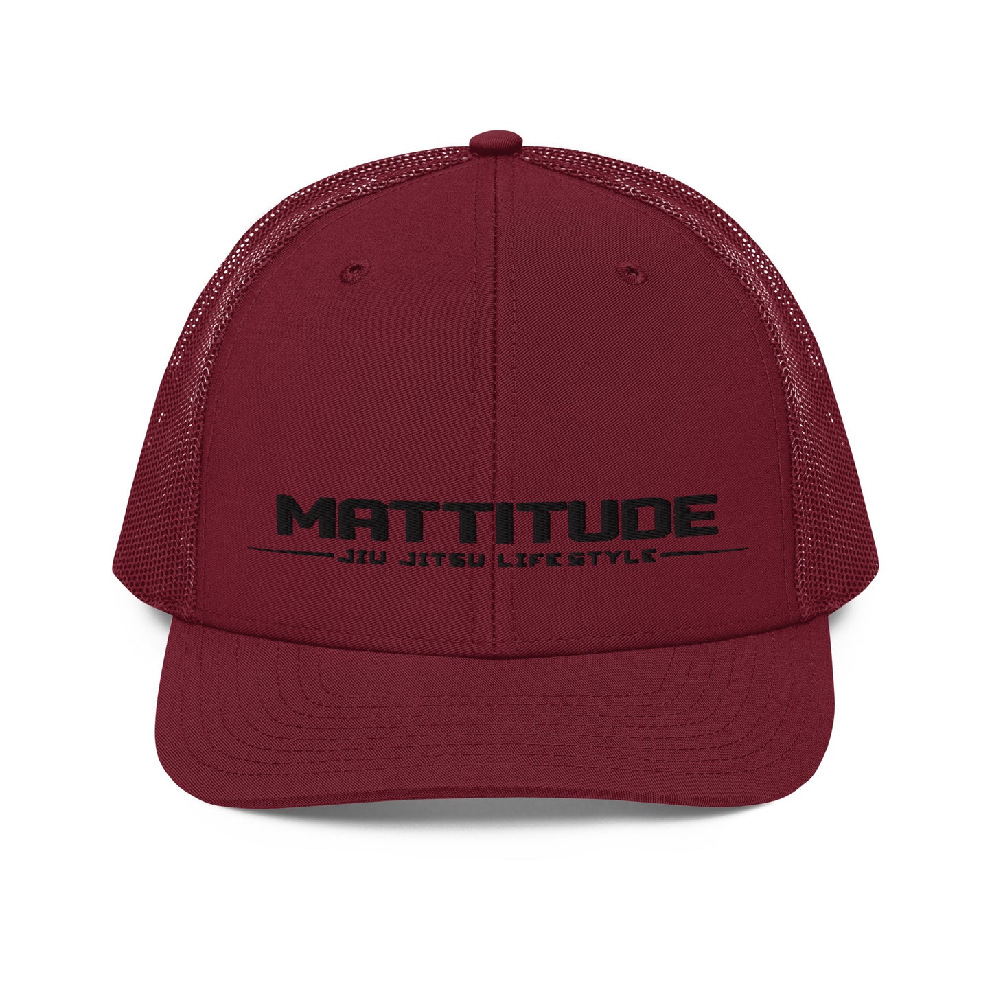 Mattitude Trucker Cap black logo