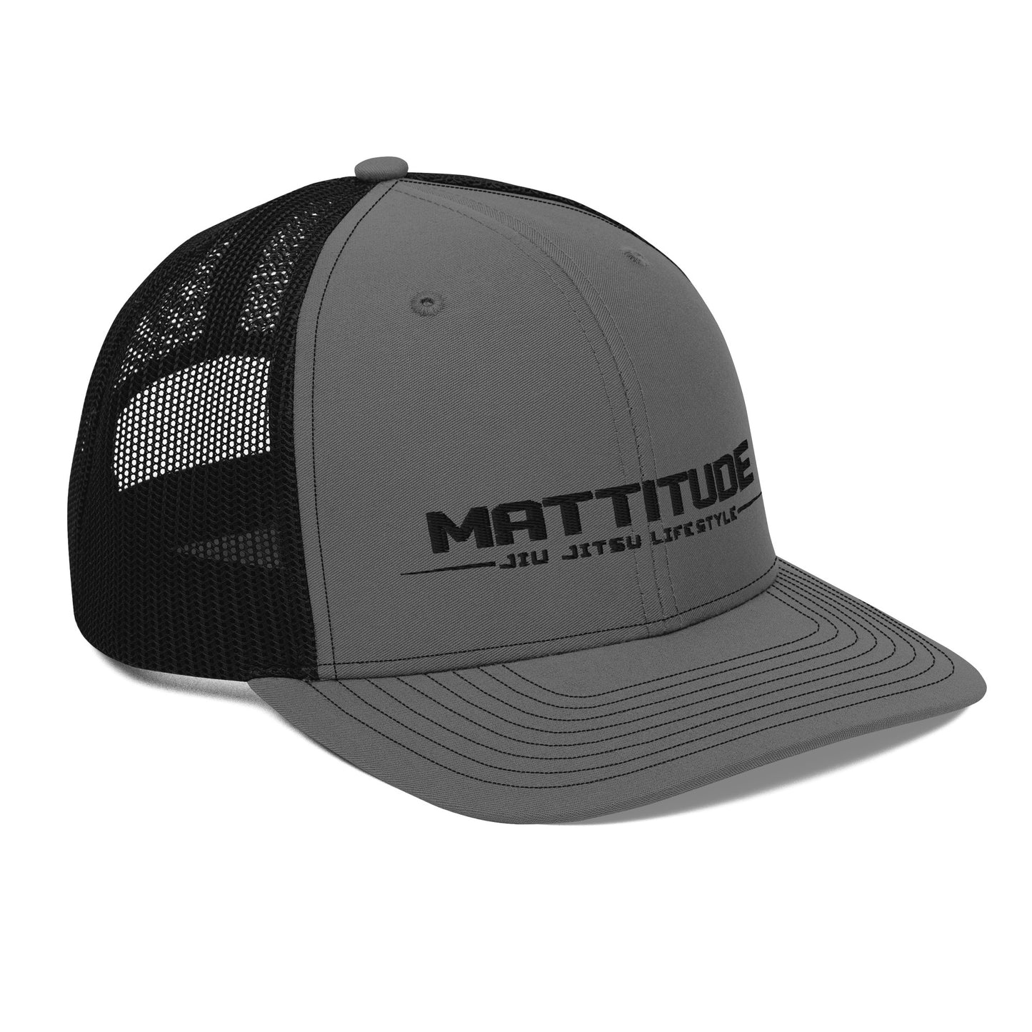 Mattitude Trucker Cap black logo