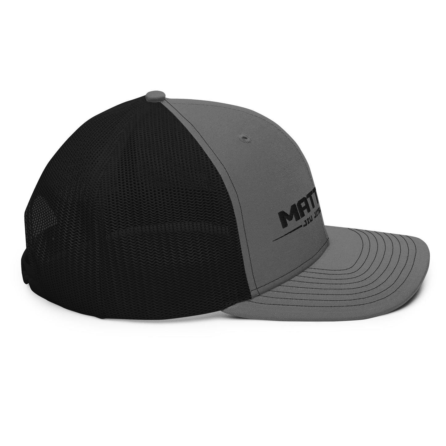 Mattitude Trucker Cap black logo