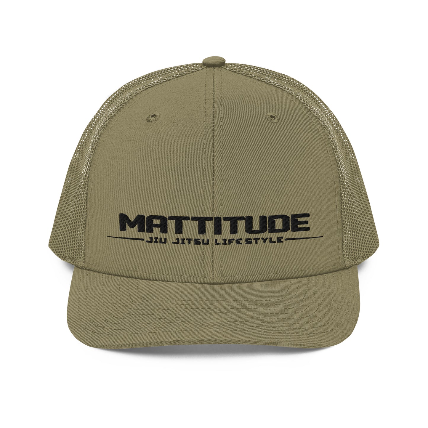 Mattitude Trucker Cap black logo