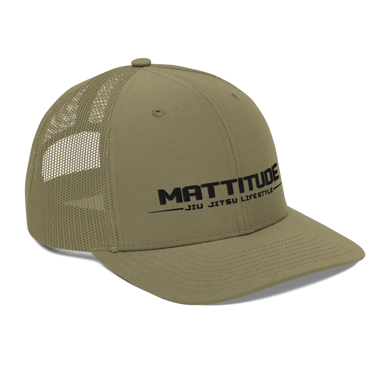 Mattitude Trucker Cap black logo