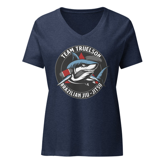 TRUELSON Women’s relaxed v-neck t-shirt